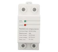 Aramox Voltage Protective Device, Self Resetting Auto Over Under Voltage Protector with Light Retardant Material for AC 50Hz (Up Input and Down Output)