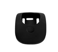 Aramox Washable Silicone Mouse Cover for Mac Mouse 1/2, Enhanced Soft Grip Protective Skin for Apple Magic Mouse 1 & 2, Black Anti Slip Removable Durable Cover for OS X macOS Users