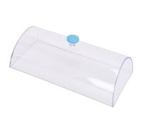 Aramox Watch Movement Dust Cover, 20cm / 7.87in Length Transparent Plastic Protective Tray Case for Watch Repair, Watchmakers Tool