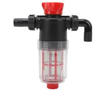 Aramox Water Pump Strainer, 60 Mesh Stainless Steel Water Pump Filter with Transparent Bowl, High Pipeline Filter for RV Garden Irrigation Interface Pipe and Use (25mm Interface (G1 Pipe))