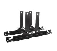 Aramox Wheel Alignment Tool Kit Alloy Steel Toe Alignment Plates 2 PCS with Tape Slots Hanging Holes and Extension Brackets for Garages Mechanics Multi Vehicle Fleets
