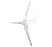 Aramox Wind Kit Aluminum Alloy 100W Wind Generator with Controller 12V Horizontal 3 Low Start At 2.0m S for Home Farm Marine Off Grid Use (DC12V)