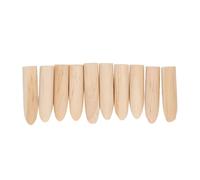 Aramox Wooden Pocket Hole Plug Set, 50pcs Plug Jig Dowel Kit Pack, Craftsmanship and Premium Wood Material for Sturdy Structures, Large Quantity with Storage Box/Cover for Woodworking (Pine Wood)