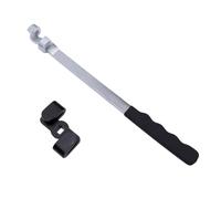 Aramox Wrench Extension Bar 15.35in with Hex Adapter Chrome Vanadium Steel | Universal Wrench Extender Tool, Rubber Handle, Tight Space Auto Repair, Rusty Nut Removal, Lever Connection Compatibility