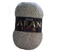 Aran 400g with Wool,Woolcraft Yarn, 30 Colour's (Marble 899)