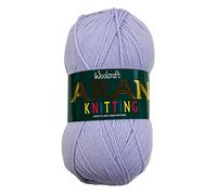 Aran 400g Wool/Knitting Yarn (Lilac (494))