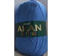 Aran 400g Wool/Knitting Yarn (Saxe (476))