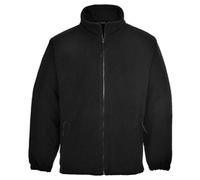 Portwest Mens Aran Fleece Black 3XL