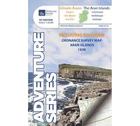 Aran Islands Adventure Map | Water-Resistant | Includes Souvenir 1838 Aran Islands Map | Ordnance Survey Ireland | OSI 1:25,000 Scale Series | Ireland ... Map Aran Islands 1838 (Adventure Series)