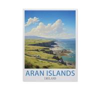 Aran Islands Ireland，Jigsaw Puzzles for Adults 1000 Piece, Classic Puzzle Teens Boys Girls Puzzles Sturdy Tight Fitting Pieces,Letters On Back for Ideal Challenging And Gift（38x26cm）-R64