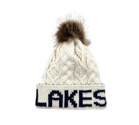 Aran Traditions Aran Diamond Cable The Lakes Pom Pom Hat