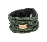 Aran Traditions Aran Junior Cable Knit Headband - DK Green Mix - 7-9yrs