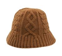 Aran Traditions Aran Knitted Bucket Hat - Rust