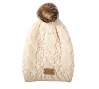 Aran Traditions Aran Knitted Tammy Hat in Cream Aran Traditions Cream One Size