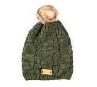 Aran Traditions Aran Knitted Tammy Hat in Dark Green Aran Traditions Dark Green One Size