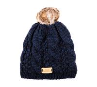 Aran Traditions Aran Knitted Tammy Hat in Dark Navy Aran Traditions Dark Navy One Size