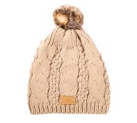 Aran Traditions Aran Knitted Tammy Hat in Natural Aran Traditions Natural One Size