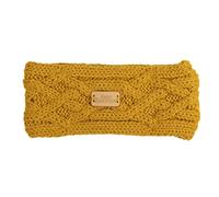 Aran Traditions Cable Knitted Style Headband (Amber) Unisex Single Headband