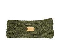 Aran Traditions Cable Knitted Style Headband (Dark Green), Green Winter Headwear, Knitted Aran, Winter Accessories, Women's Accessories