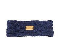 Aran Traditions Cable Knitted Style Headband (Navy)