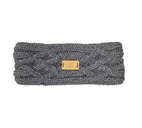 Aran Traditions Cable Knitted Style Headband (Steel)