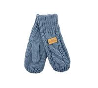 Aran Traditions Diamond Knitted Winter Mittens - Classic Cable Knit Wool Gloves with Traditional Irish Pattern - Soft & Warm Cold Weather Handwear - Breathable, One Size - Great Gift for Him or Her