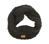 Aran Traditions Honeycomb Cable Twist Snood - Charcoal Grey