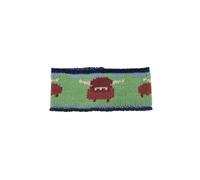 Aran Traditions Knitted Highland Cow Headband (Navy, One Size)