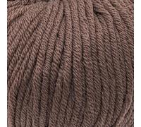 Aran-Weight 100% Superwash Fine Merino Wool Knitting and Crochet Yarn, Mulesing-Free, 50g - Purely Merino Aran 3663 Dark Brown