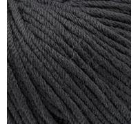 Aran-Weight 100% Superwash Fine Merino Wool Knitting and Crochet Yarn, Mulesing-Free, 50g - Purely Merino Aran 3659 Black