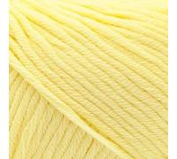 Aran-Weight 100% Superwash Fine Merino Wool Knitting and Crochet Yarn, Mulesing-Free, 50g - Purely Merino Aran 3665 Daffodil