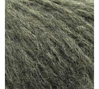 Aran/Worsted-Weight, Alpaca, Merino Wool and Polyamide Blend Blown Yarn, 50g - Alpaca Cloud 101 Stratus Green