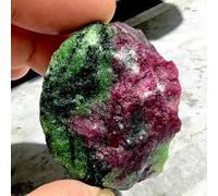 arana's Rubi Zoisite 3-5 cm Unfinished Pocket Stone - Always Take It With You - Lucky Amulet - Natural Healing Stones and Crystals (Ruby Zoisite)
