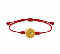 arana's® - Thread bracelet with MEDAL CROSS SAN BENITO - Unisex red and black thread religious bracelets for women and men - Evil Eye amulet - Good luck protection, Ajustable de 11 cm hasta 28 cm,