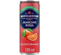 Aranciata Rossa Soft Drink Sparkling Blood Orange 330ml (Pack Of 12) "A symphony of flavors" For All Occasions