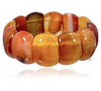 ARANDE GEMSTONES CARNEOL BEAUTIFUL NATURAL BRACELET CERTIFICATE