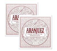 Aranjuez Strings - Spanish Guitar Strings - Nylon Classical Guitar Strings - Cuerdas para Guitarra - The Spanish Sound (2-Pack, Classic Silver 300)