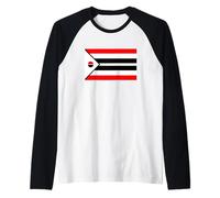 Arapaho Nation Flag Native American Tribe Raglan Baseball Tee