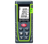ARAS Laser Distance Meter 40m, Portable Handle Digital Measure Tool Range Finder with Bubble Level and Large Backlit LCD 4 Line Display(40m/131ft)