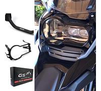 Arashi Headlight Protector Guard Cover for BMW R1200GS Adventure 2013-2018 R1250GS 2019-2023 CNC-Machined Aluminium Protector Cover Protection Black R 1200 1250 GS 1250GS 1200GS Motorcycle Accessories