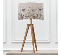 Aratus Table Lamp With Nightingale Eva Lampshade Voyage Maison Brown One Size