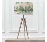Aratus Table Lamp With Wilderness Eva Lampshade Voyage Maison Grey One Size