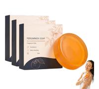 Arausi Persimmon Soap, Arausi Persimmon Soap For Old People，3PC | Japanese Persimmon Soap for Nonenal, Deep Cleansing, Moisturizing Body Cleanser, Gentle Body Wash for Dry Skin
