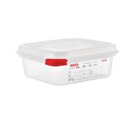 Araven 03350 PP Food Container GN with Lid, 1.1 L, 65 mm (Pack of 4)