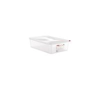Araven Polypropylene 1/1 Gastronorm Food Containers 13.7L with Lid (Pack of 4)