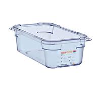 Araven ABS (BPA Free) Blue Container - GN 1/3 100mm