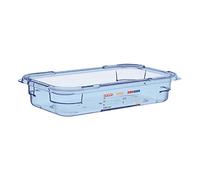 Araven ABS (BPA Free) Blue Container - GN 1/3 65mm