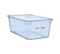 Araven ABS Food Storage Container Blue GN 1/1 200mm