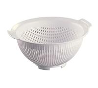 Araven DL943 Colander with Large Handles, White, 120(h) x 235(dia)mm.