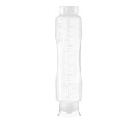 Araven FIFO Fast Sauce Bottle, 95cl 32 oz | First-in first-out design ensures sauce rotation, reducing commercial kitchen waste in busy food service setups.